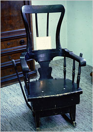 a jolting chair